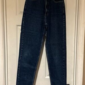 vintage 90s Guess Jeans Style 1050 Denim Jeans High Waist USA Made Dark Wash 30R